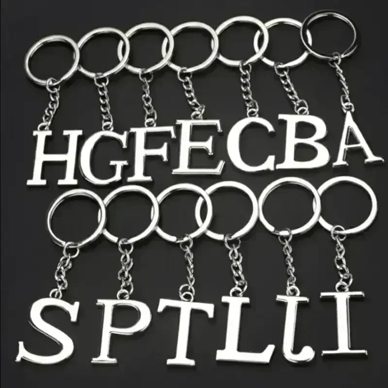 English Letters Keychain A to Z - KawaiWorld