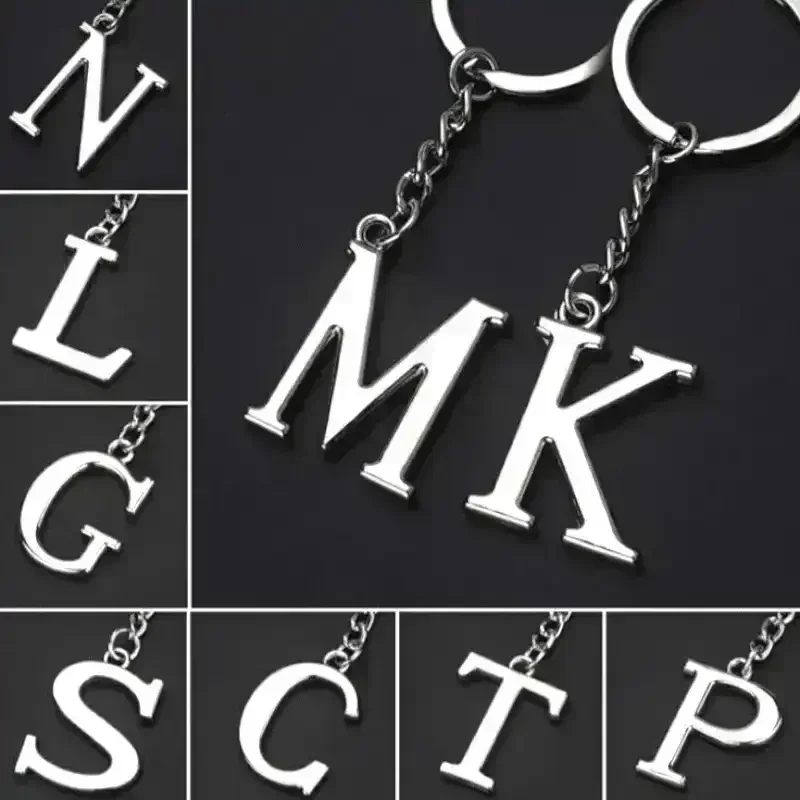 English Letters Keychain A to Z - KawaiWorld