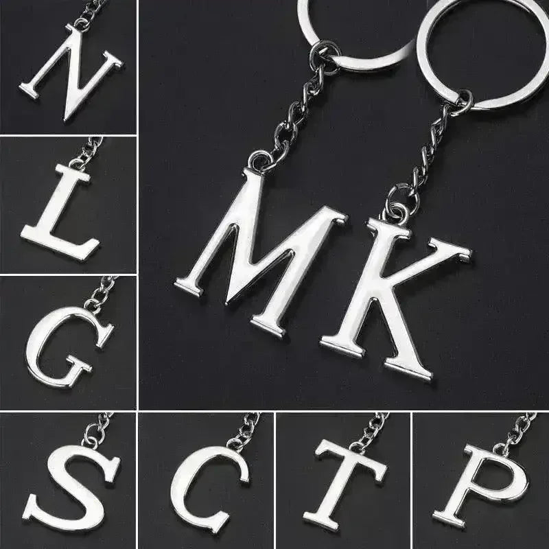 English Letters Keychain A to Z - KawaiWorld