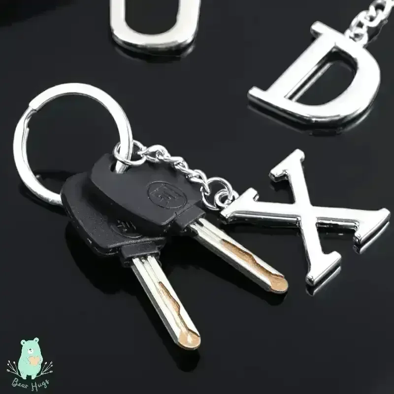 English Letters Keychain A to Z - KawaiWorld