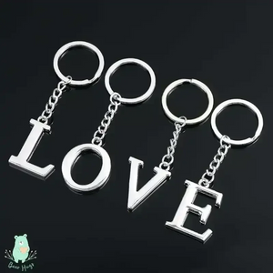 English Letters Keychain A to Z - KawaiWorld