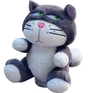 Fierce Feline Mini Cat Plush Toy (25 cm) - KawaiWorld