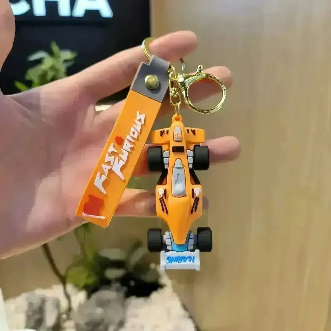 Formula 1 Racing Car 3D Keychain - KawaiWorld