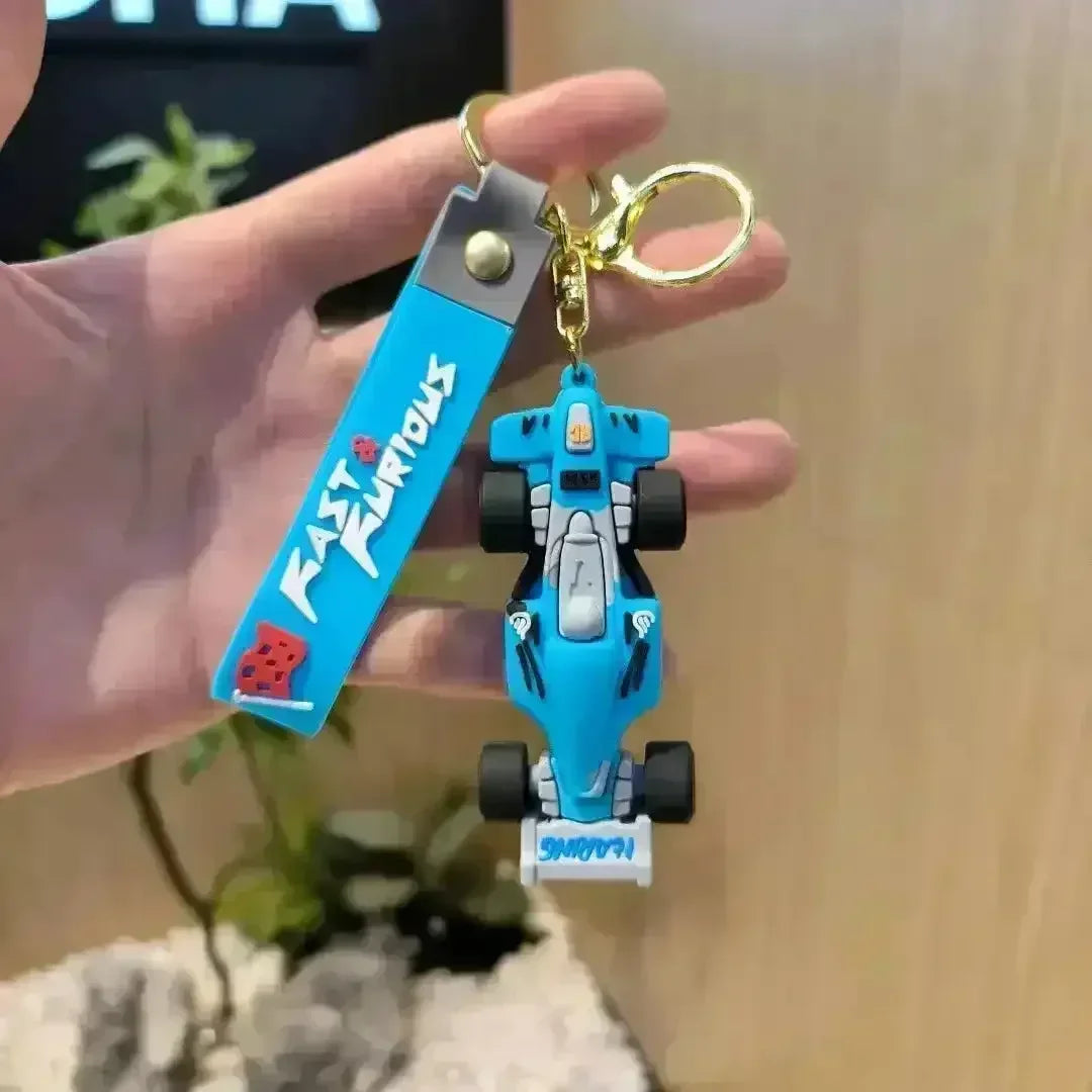 Formula 1 Racing Car 3D Keychain - KawaiWorld