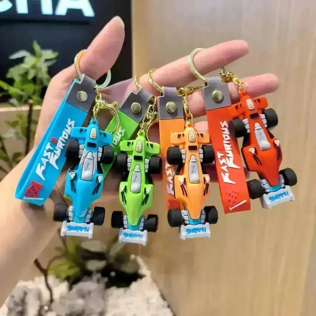 Formula 1 Racing Car 3D Keychain - KawaiWorld