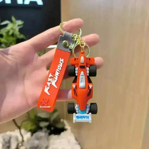 Formula 1 Racing Car 3D Keychain - KawaiWorld