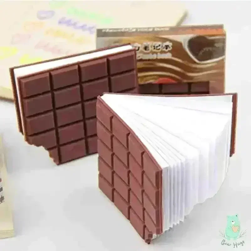 Fragrant Chocolate Biscuit Pocket-size Diary - Bear Hugs