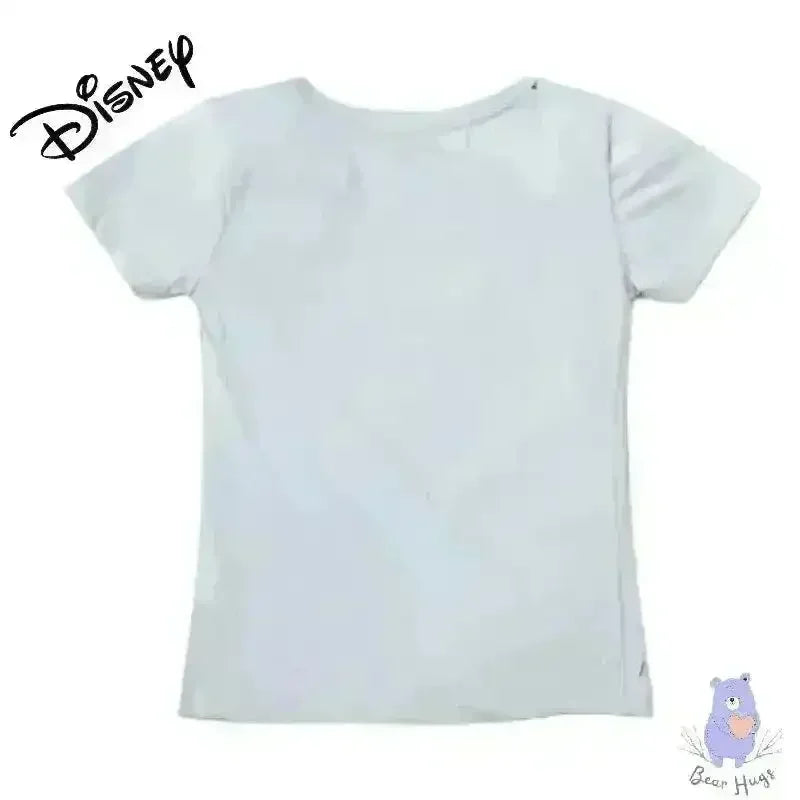 Frozen Print Round-Neck T-shirt - KawaiWorld