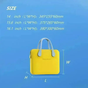 Fungoofun EVA Sleek Laptop Bag (16 inches) - Bear Hugs