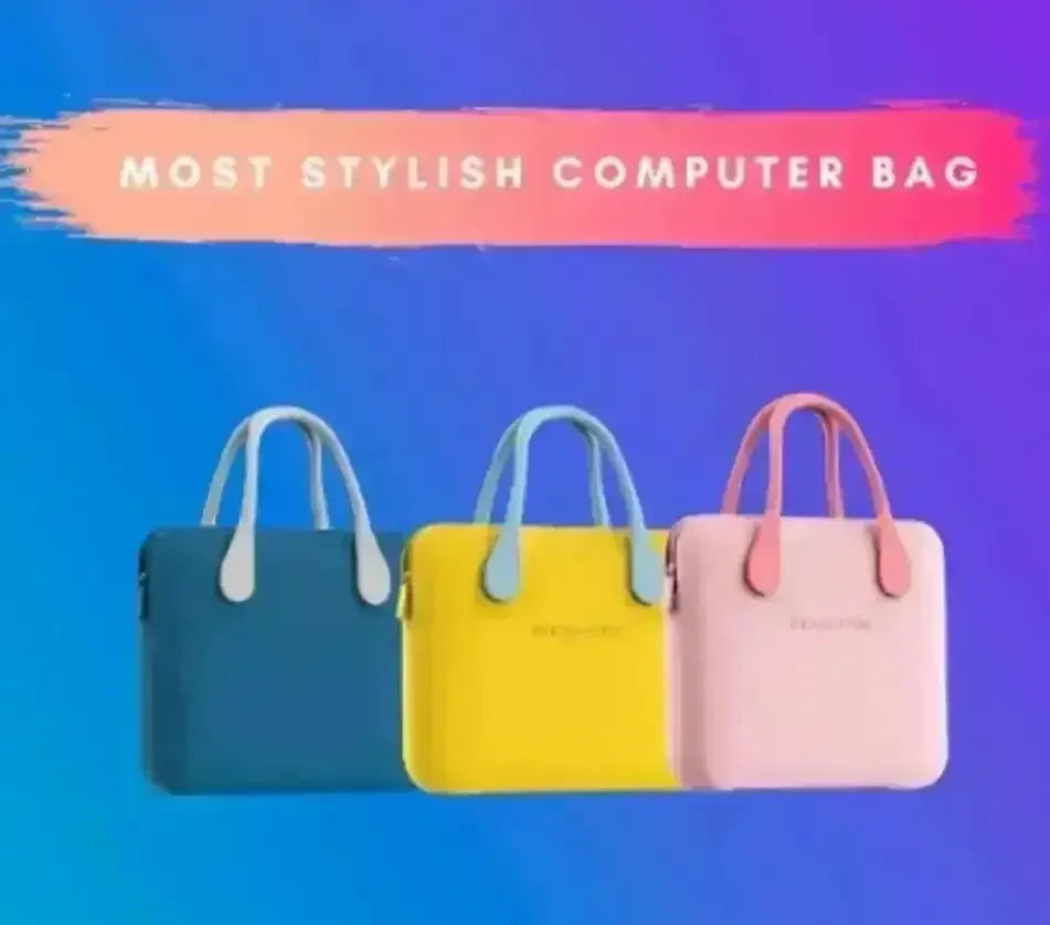 Fungoofun EVA Sleek Laptop Bag (16 inches) - Bear Hugs