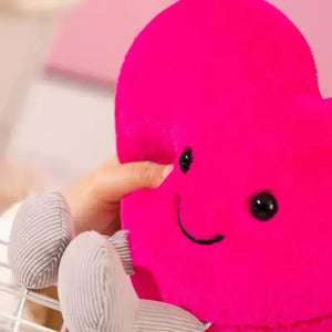 Heart's Embrace Plush Pillow (35 cm) - KawaiWorld