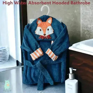 Hooded Bathrobe for Kids - KawaiWorld