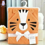 Hudson Baby Hooded Towel (Tiger) - KawaiWorld