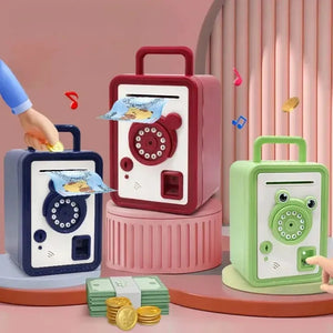 Interactive Fingerprint Locker Piggy Bank - KawaiWorld