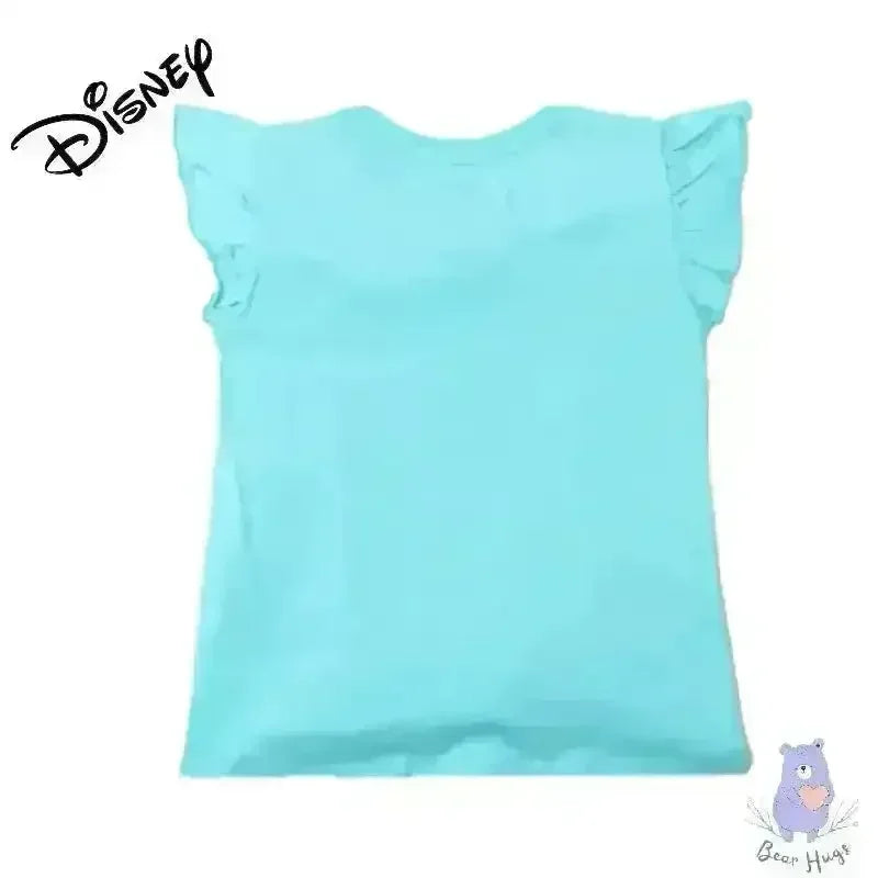 Jasmine Print Round-Neck T-shirt - KawaiWorld