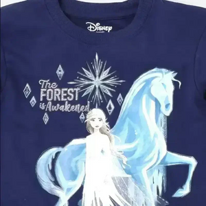 Kids DSNY Princess Print Round-Neck Sweatshirt - KawaiWorld