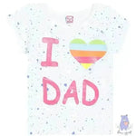 Kids Typographic Print Crew-Neck T-Shirt - KawaiWorld