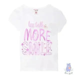 Kids Typographic Print Round-Neck T-Shirt - KawaiWorld
