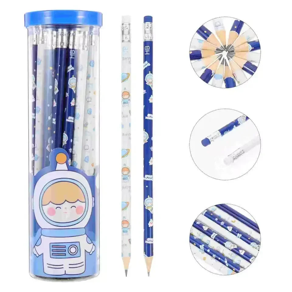 Little Astronaut Boxed Pencil Set (30 pcs) - KawaiWorld