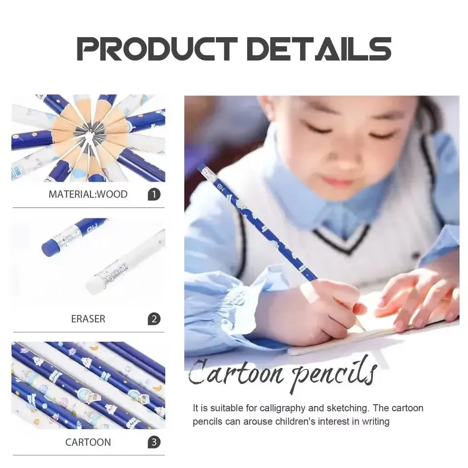 Little Astronaut Boxed Pencil Set (30 pcs) - KawaiWorld