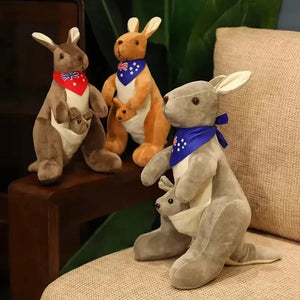 Mama Kangaroo Plush Toy (45 cm) - Bear Hugs