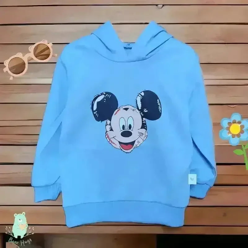 Mickey Mouse Hooded T-shirt - KawaiWorld