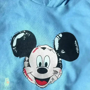 Mickey Mouse Hooded T-shirt - KawaiWorld