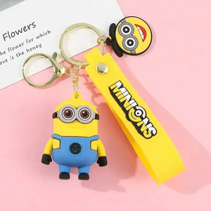 Smiley Minniuns 3D Keychain - KawaiWorld