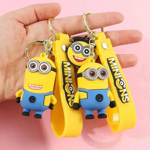 Smiley Minniuns 3D Keychain - KawaiWorld