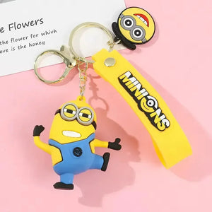 Smiley Minniuns 3D Keychain - KawaiWorld