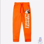 Minnie Mouse Print Joggers with Slip Pockets - KawaiWorld
