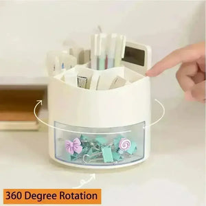 Multi Slot Rotating Pen Holder - KawaiWorld