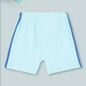 PINK N BLUE Graphic Print Shorts with Drawstring Waist - KawaiWorld