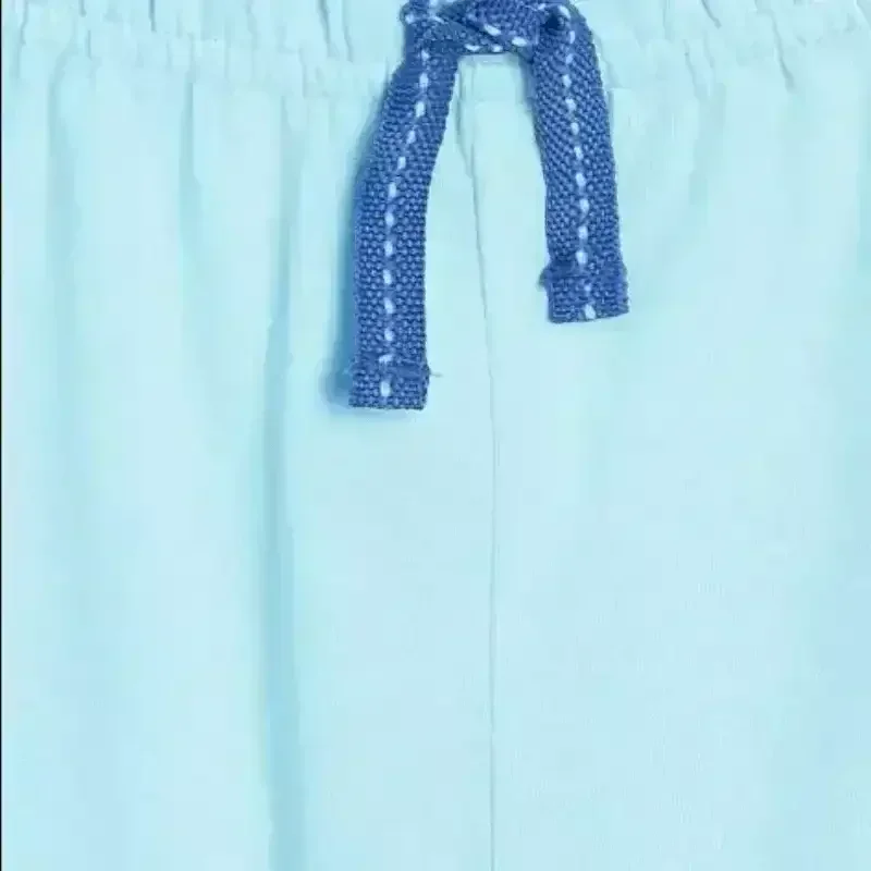 PINK N BLUE Graphic Print Shorts with Drawstring Waist - KawaiWorld