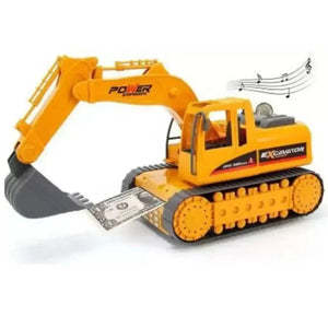Playful Excavator Piggy Bank - KawaiWorld