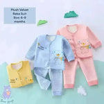 Plush Velvet Baba Suit - KawaiWorld