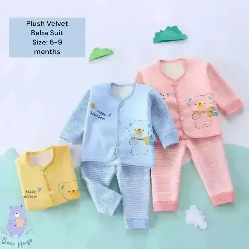 Plush Velvet Baba Suit - KawaiWorld
