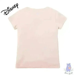 Princess Aurora Print Crew-Neck T-shirt - KawaiWorld