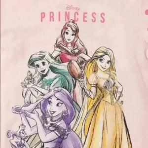 Princess Round-Neck T-shirt - KawaiWorld