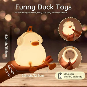 Quacktune Musical Duck Night Lamp - KawaiWorld