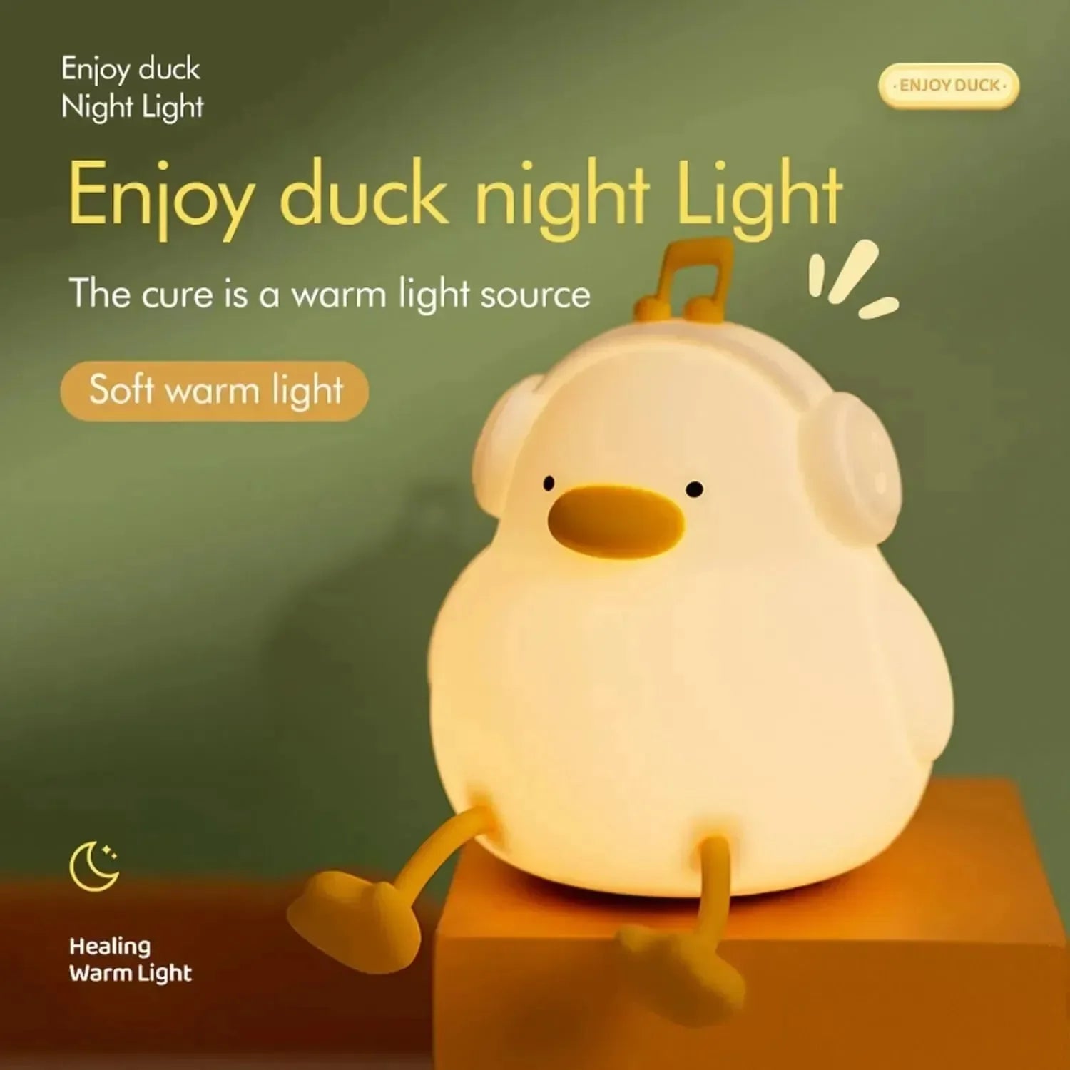 Quacktune Musical Duck Night Lamp - KawaiWorld