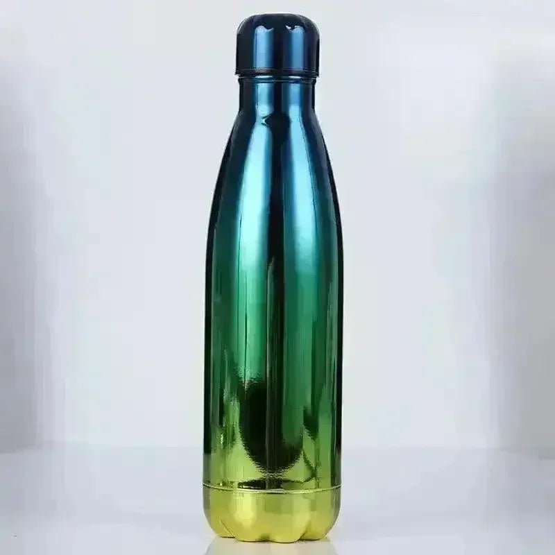 Rainbow Cola Metal Water Bottle (500 ml) - Bear Hugs