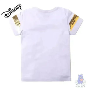 Rapunzel Print Round-Neck T-shirt - KawaiWorld