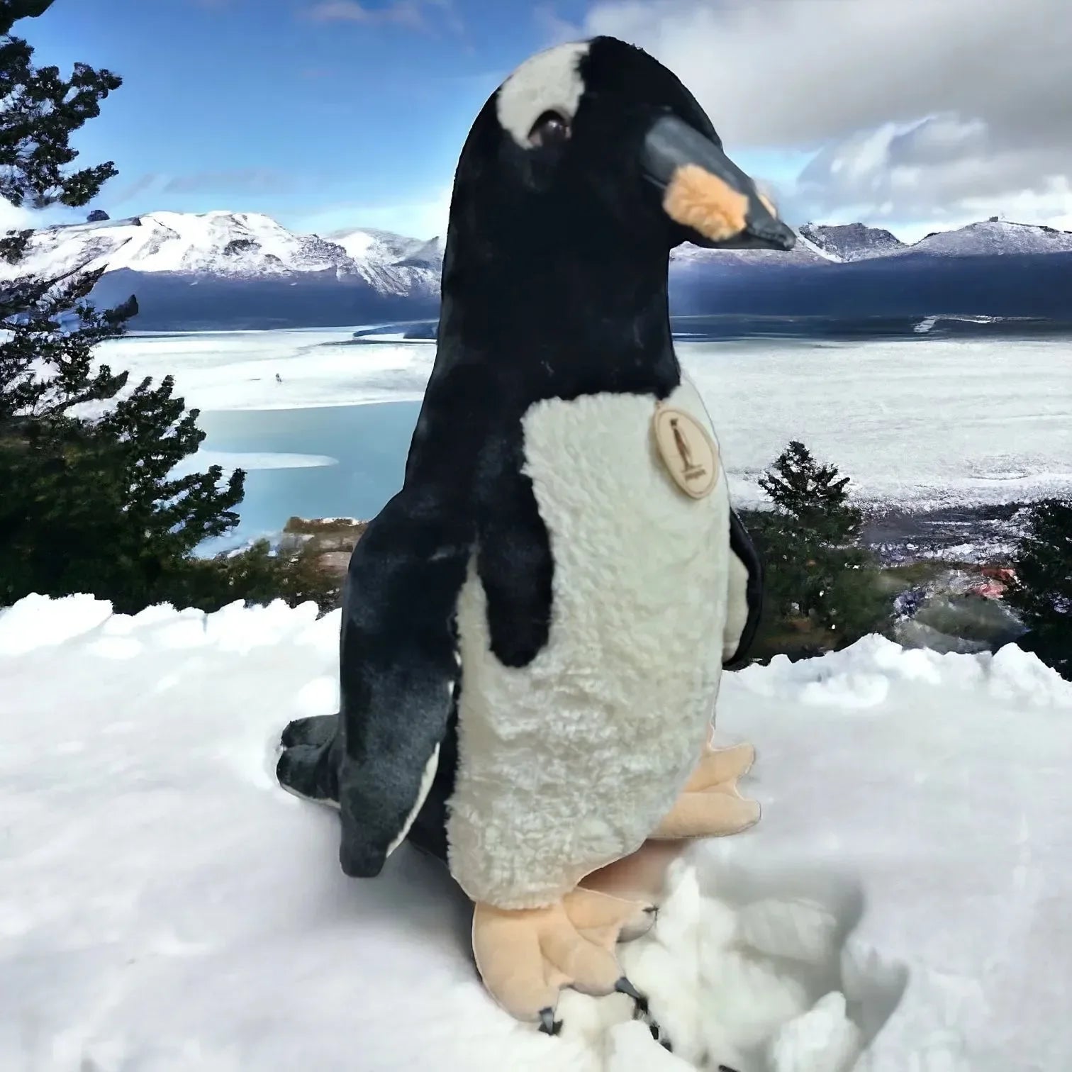 Realistic Penguin Stuffed Toy (65 cm) - KawaiWorld
