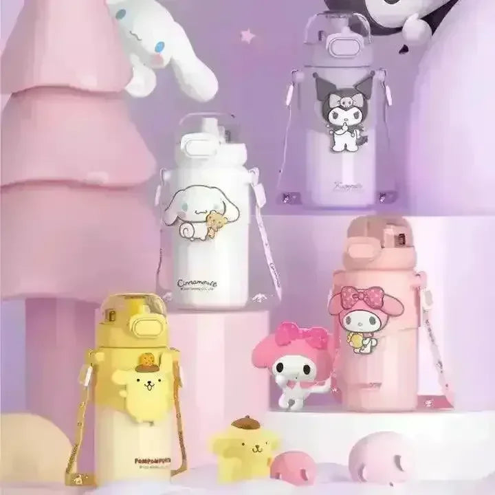 Sanrio Kuromi & Friends Steel Kawaii Bottle (460 ml) - Bear Hugs