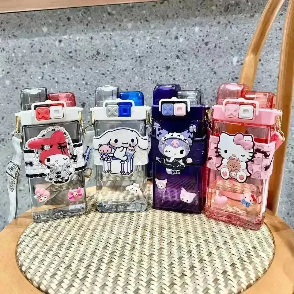 Sanrio Spout & Sip Tritan Water Bottle (520 ml) - Bear Hugs
