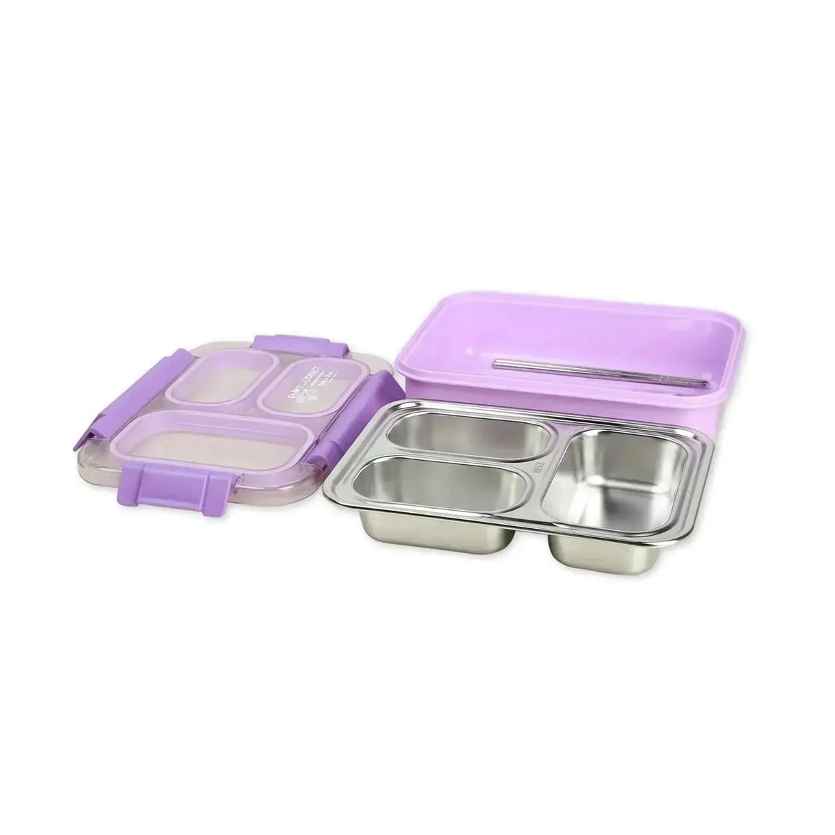 Seoul Food 3-Compartment Lunch Box (710 ml) - Bear Hugs