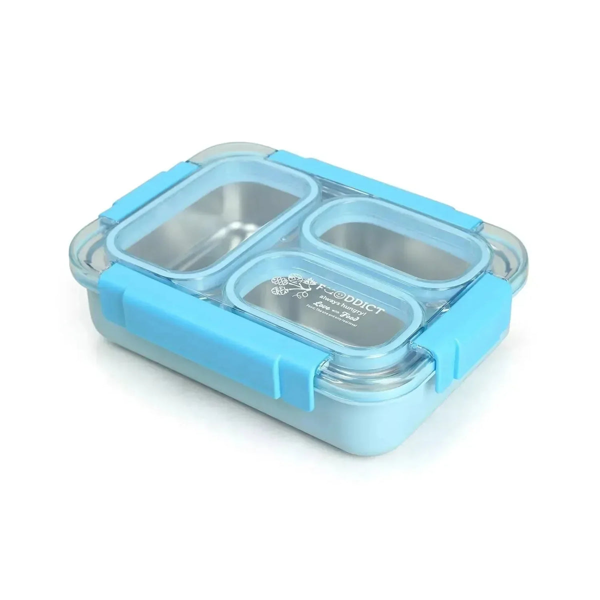 Seoul Food 3-Compartment Lunch Box (710 ml) - Bear Hugs