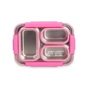 Seoul Food 3-Compartment Lunch Box (710 ml) - Bear Hugs