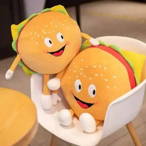 Smiling Fast Food Plush Toy (45 cm) - KawaiWorld